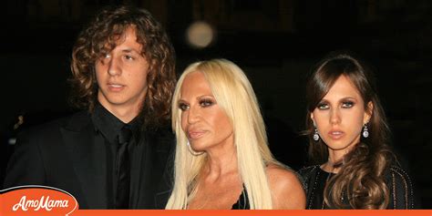 hijos de donatella versace|daniel versace's son.